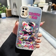 Case For Infinix Hot 9 Play 10 11 Shockproof Transparent Mobile Phone Violent Bear Brand Water