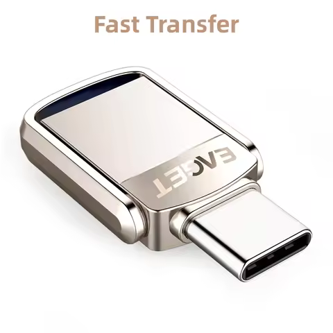 Eaget Mini USB Pen Drive Pendrive 2 in 1 USB Type C&USB A Flash Drive 120Mb/s USB 3.2 USB 3.0 Key US