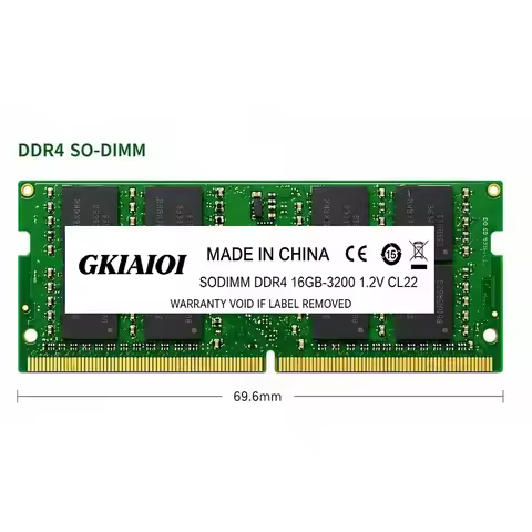 Notebook Memory Laptop Ram DDR4 4GB 8GB PC4 3200AA 2666V 2400T 2133P 3200MHz SODIMM