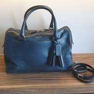 Coach Bag Original Biru Preloved