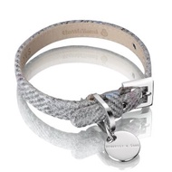 H&S 軒尼詩父子 尺寸L - 三色 哈里斯羊毛真皮項圈