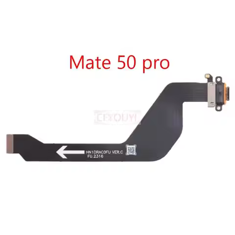 OEM Mate 50 Pro USB Charging Dock Connector Port Charge Board Flex Cable For Huawei Mate 50 PRO Mate