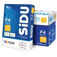 SIDU HVS PAPER A4 SIZE 75 GRAM FOLIO/ PER RIM