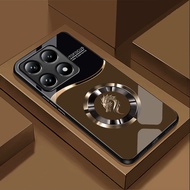 Ốp Lưng cho XIAOMI 14T 5G 14T PRO 5G Mặt kính cường lực cao cấp Họa tiết FOCUS RỒNG