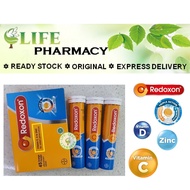 Redoxon Triple Action Vitamin C 1000mg + Vitamin D3 400iu + Zinc Effervescent Tablets [45's (3 x 15's) or 1 tube (15's)]