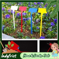 LDF❤10pcs 9*4.5cm Plastic Plant Pot Markers Garden Nursery Stake T-type Tags Labels