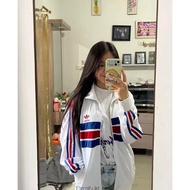 Adidas White Tracktop