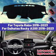 High Quality For Toyota Raize / Daihatsu Rocky A200 2019 2020 2021 2022 2023 Car Dashboard Cover Mat