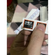 Original AMD Ryzen 7 AI gen9 logo Sticker