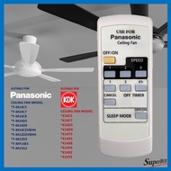 **High quality** Suitable For  Pana sonic / KDK CF-45 3 Speed Ceiling Fan Kipas Remote Control For Replacement