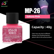 Stedi MP-20~27 40g Water-based Fluorescent Panel Liner Paint for Gundam Model Building Fluorescent I