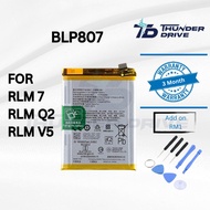 Thunder Drive Battery Compatible For RLM 7 Q2 V5 BLP807
