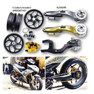 Y15ZR Y16ZR Y16-ZR Y15 V1 V2 Single Sided Swing Arm + Sportrim and Caliper Rim F-3.0×17 R-4.0×17