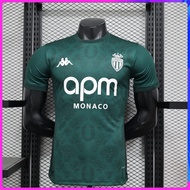 Player version 24-25 Monaco 2 away High Quality Football Jersey Short Sleeved Shirt S-XXL   AAA+