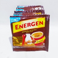 Energen 1 Renceng 10 pcs Vanilla - Cokelat - Kacan Ijo - Kurma - Jagung - Jahe 10 Sachet 30gr