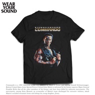 Commando Arnold Schwarzenegger 1985 Movie Tshirt