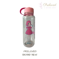 BROS Crystal Water Bottle 750ml Pink