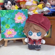 Identity V Painter Edgar 10cm Plush Doll – Detachable Hat Keychain | Identity V Doujin Gift