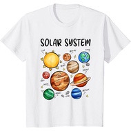 Solar System Planets Astronomy Space Kids T-Shirt science Boys Girls Kids T-Shirt