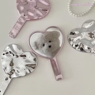 Mini Square Makeup Mirror Portable Cosmetic Mirror Single-sided Mirror DIY Square Mirror Cosmetic