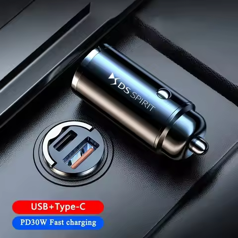 Car Charger Adapter USB PD Type C Fast Charging Quick Charge For Citroen DS SPIRIT DS1 DS2 DS3 DS4 D