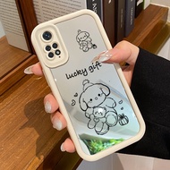 Casing Hp For Xiaomi Redmi Note 11 Redmi Note 11s Redmi Note 11 Pro 5G Case lucky gift Casing Mirror