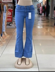 [NICE FASHION] BOOTCUT Denim jeans pant Perempuan Women Pants Danim Stretchable [Ready Stock]