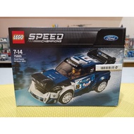 [BOB] 75885 LEGO Speed Champions Ford Fiesta M-Sport WRC New MISB