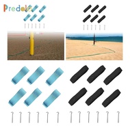 [Predolo] 6x Beach Volleyball Lines, Borderline Field Portable Boundary Lines Accessories Court Mark
