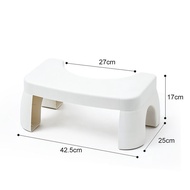 Thickened Toilet Seat Foot Stool Ottoman Squatting Pit Stool Footstool Toilet Commode Toilet Foot Shit 1SBE