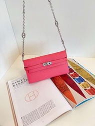 Hermes kelly long  
Epsom 皮