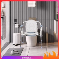 [Simhoa2] Raised Toilet Seat, Toilet Chair Seat, Commode Stool Disabled Toilet Aid Stool Elderly Mobility Toilet Seat,