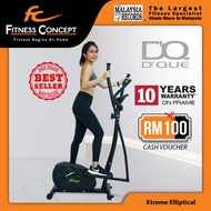 Fitness Concept: DQUE Xtreme Elliptical (8kg Flywheel 8 level resistance & digital monitor) [Online 