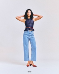 TGDA.CO - กางเกงยีนส์ Body girl รุ่น Greyham pants (พร้อมส่ง)