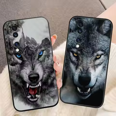Wolf Tiger Dragon Phone Case For HONOR 400 20 90 X5C X6B X7 X7A X7B X7D X8B X9 X9B X9D X9A HUAWEI NO