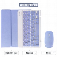 IPAD PRO 11 / M1 PRO LEATHER CASE SMART WIRELESS KEYBOARD MOUSE SET COVER