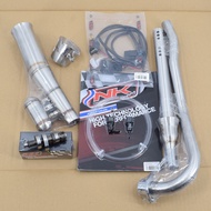 ชุดไล่ข้าง เวฟ125iวาฬ / 125i LED ในชุดมี แคม/คอท่อพร้อมใส้/ชุดรีเลย์ปั้มติ๊ก/สายน้ำมัน/ท่อไอดี NKrac