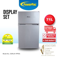 PowerPac DISPLAY SET Mini Bar Fridge 71L 2 Door with Freezer (DISPLAY-PPF85)