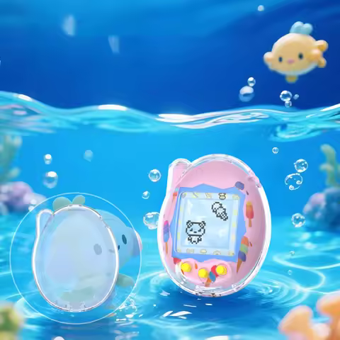 Hard Shell Storage Box Shell Cover PC Travel Storage Case for Tamagotchi Connection Virtual Reality 