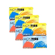 (6 pcs pack) montiss tissue 185 sheets (pack of 6 pcs)