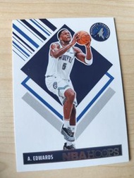 NBA Hoops Anthony Edwards Trading Card