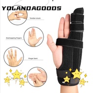 YOLA Metacarpal Splint Brace, Immediate Relie Support Finger Brace, Fracture Splint Fixed Protector Finger Splint Left/Right Hand
