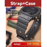 For DW5600HR/GW-M5610 GW-B5600 GWX-5600 DW-5000E GW-B5600 Strap Modification DIY Set Resin Case & Ba