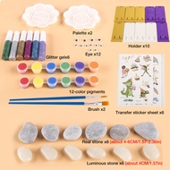 Rock Painting Set Stone Painting Art Craft Set Gift for Kids