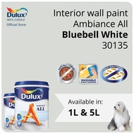 Dulux Interior Wall Paint - Bluebell White (30135)  (Ambiance All) - 1L / 5L