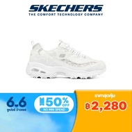 Skechers สเก็ตเชอร์ส รองเท้า ผู้หญิง Sport D'Lites 1.0 Shoes - 896085-WHT