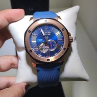 (FREE SHIPPING) BULOVA 98A227 Marine Star Automatic Blue Dial Men's Watch