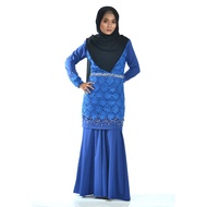 Sweetheart Baju Kurung Moden with Prada Lace and Stones