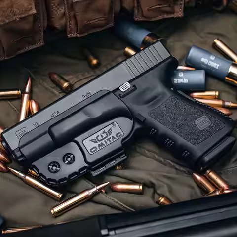 Ambidextrous IWB Holster For Glock 17 Glock 19 Glock26 Universal 9mm Gun Holster Inside Pants Carry 