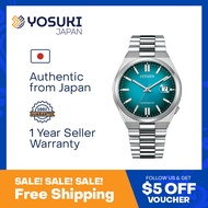 CITIZEN Automatic NJ0151-88X TSUYOSA Collection Sporty Simple Date Blue Green Silver Stainless  Wrist Watch For Men from YOSUKI JAPAN PICKCITIZEN / NJ0151-88X (  NJ0151 88X NJ015188X NJ01 NJ0151- NJ0151-8 NJ0151 8 NJ01518 )